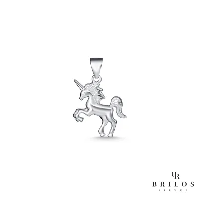 Srebrni privjesak Unicorn