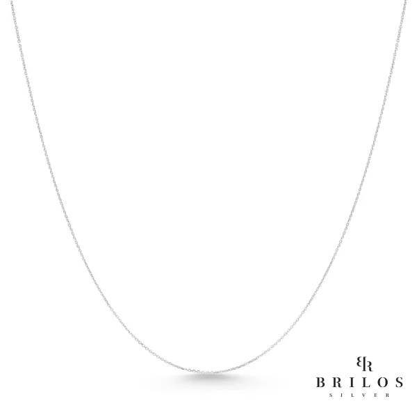 Srebrni lanac Diamond Anchor L-42 cm, M30