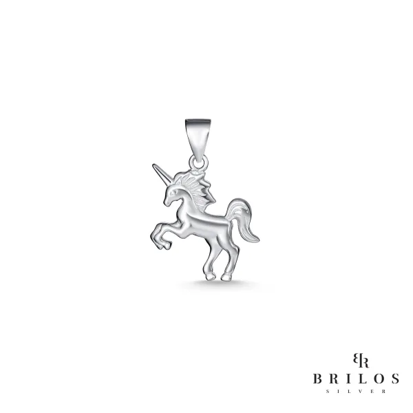 Srebrni privjesak Unicorn